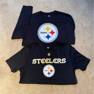 Steelers Kids Bundle Black Long & Short Sleeve Shirt